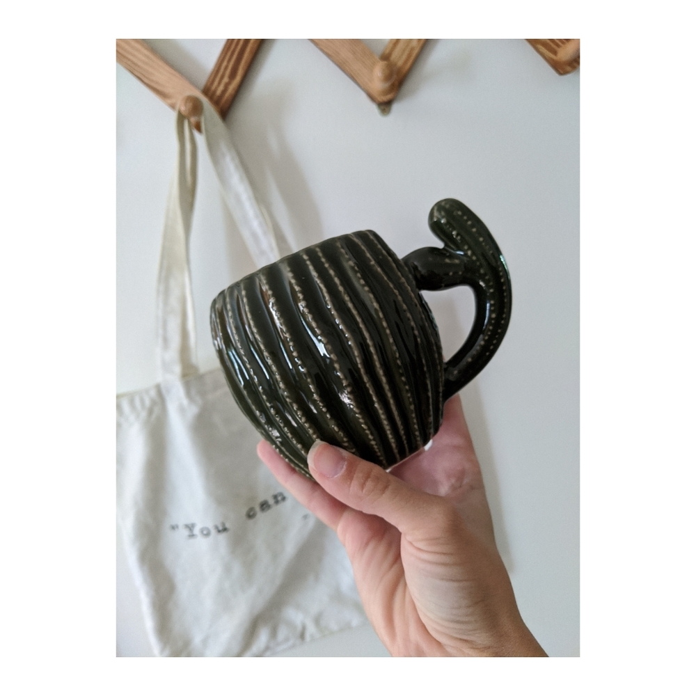 World Market Cactus Mug